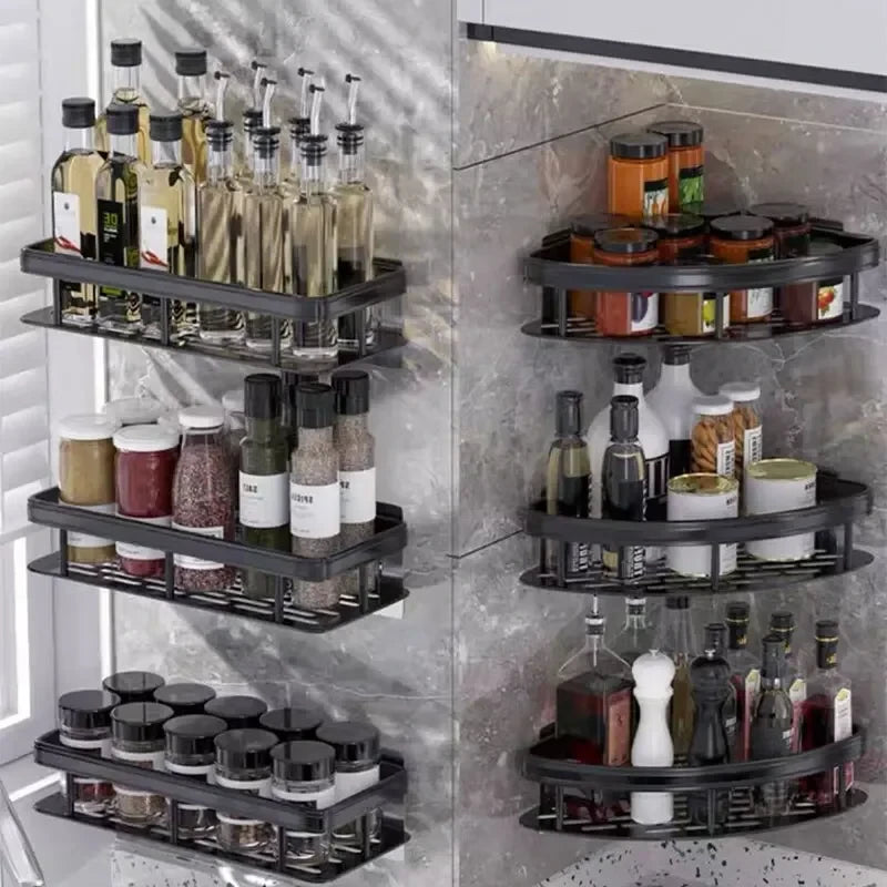 Nestora™ No-Drill Corner Shelf