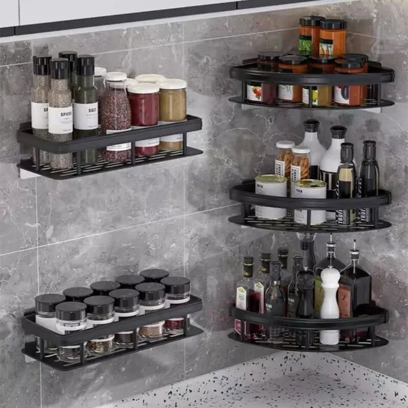 Nestora™ No-Drill Corner Shelf