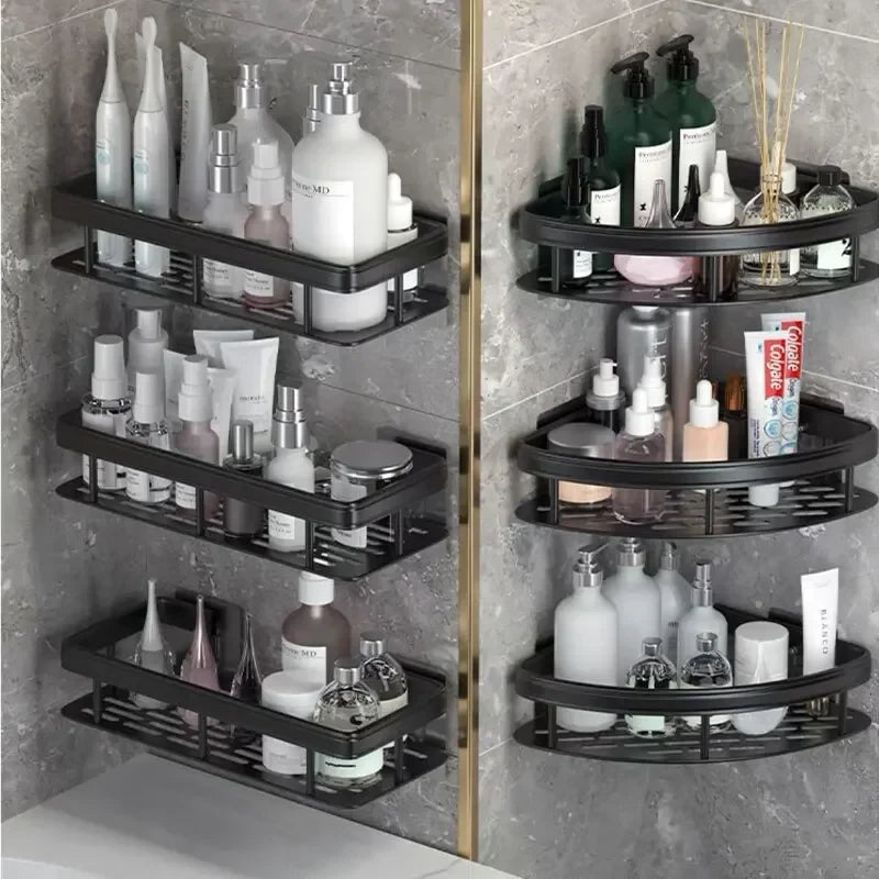 Nestora™ No-Drill Corner Shelf