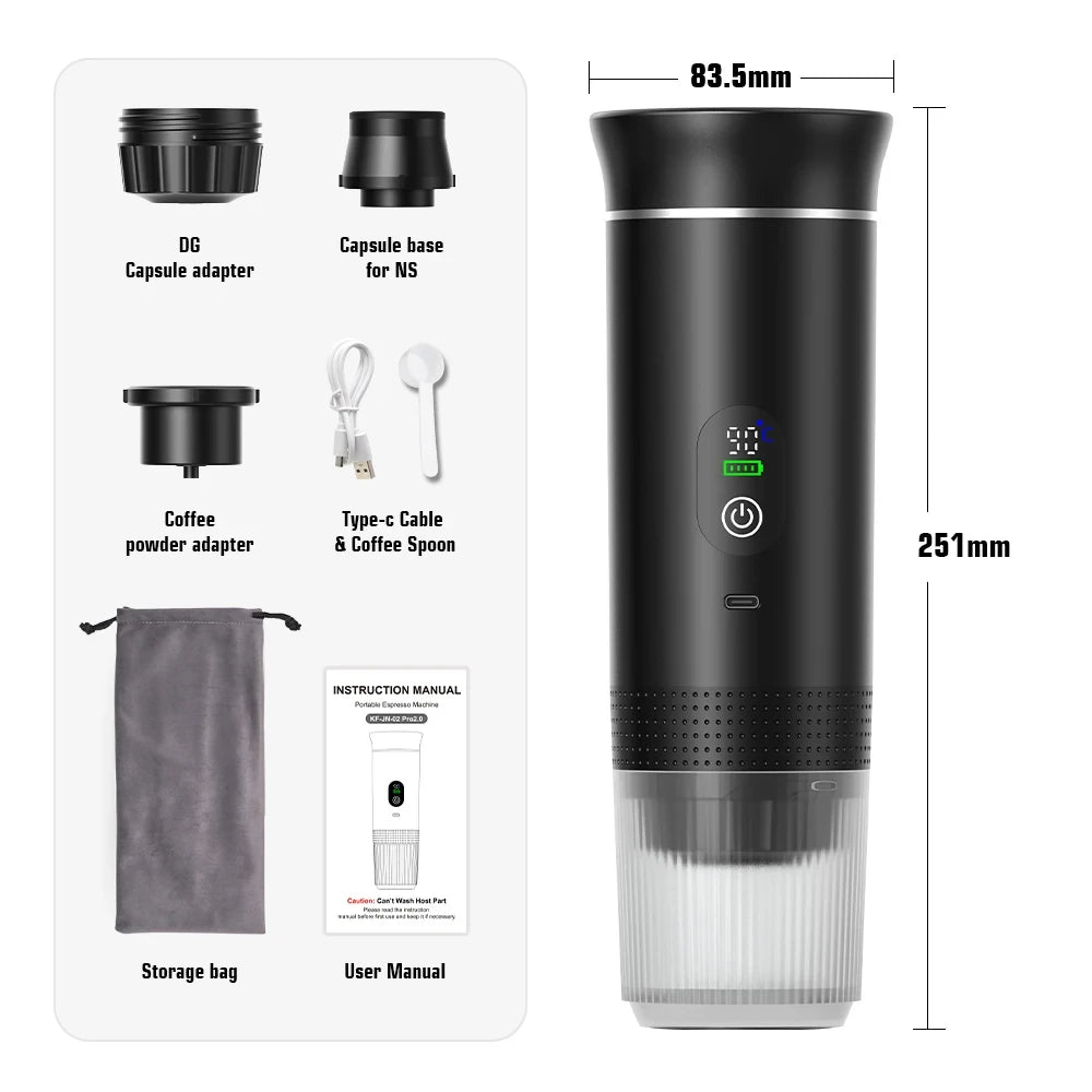 BrewGo™ Portable Espresso Maker