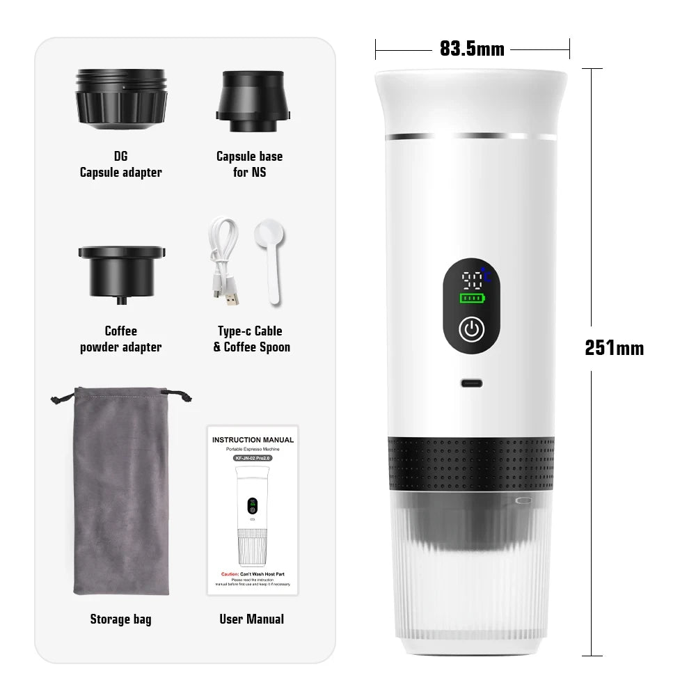 BrewGo™ Portable Espresso Maker