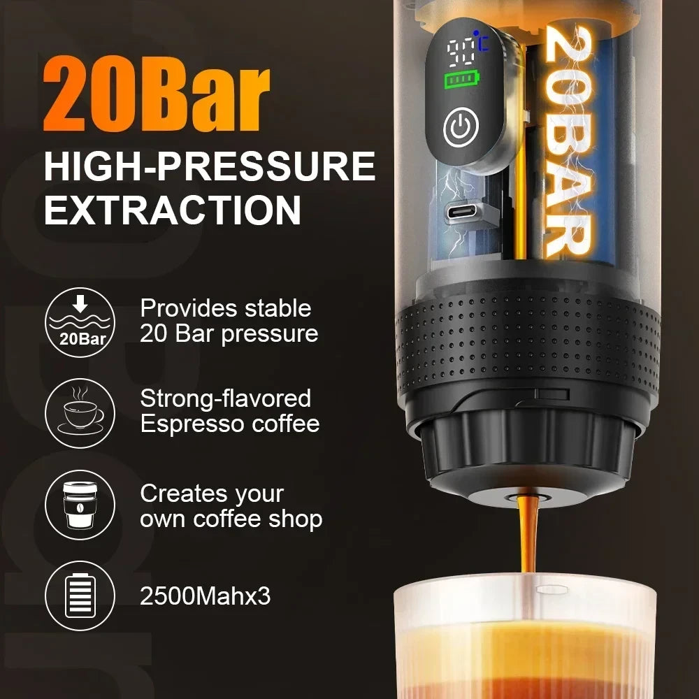 BrewGo™ Portable Espresso Maker