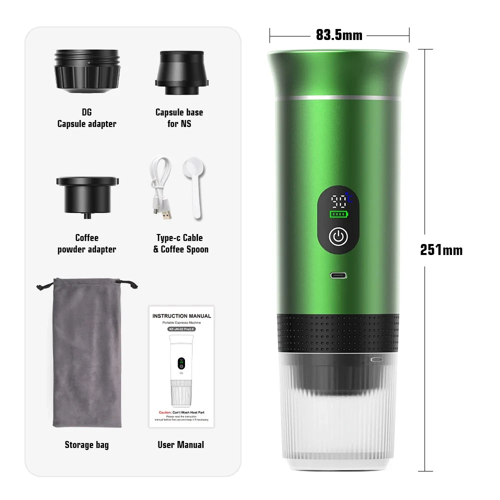 BrewGo™ Portable Espresso Maker