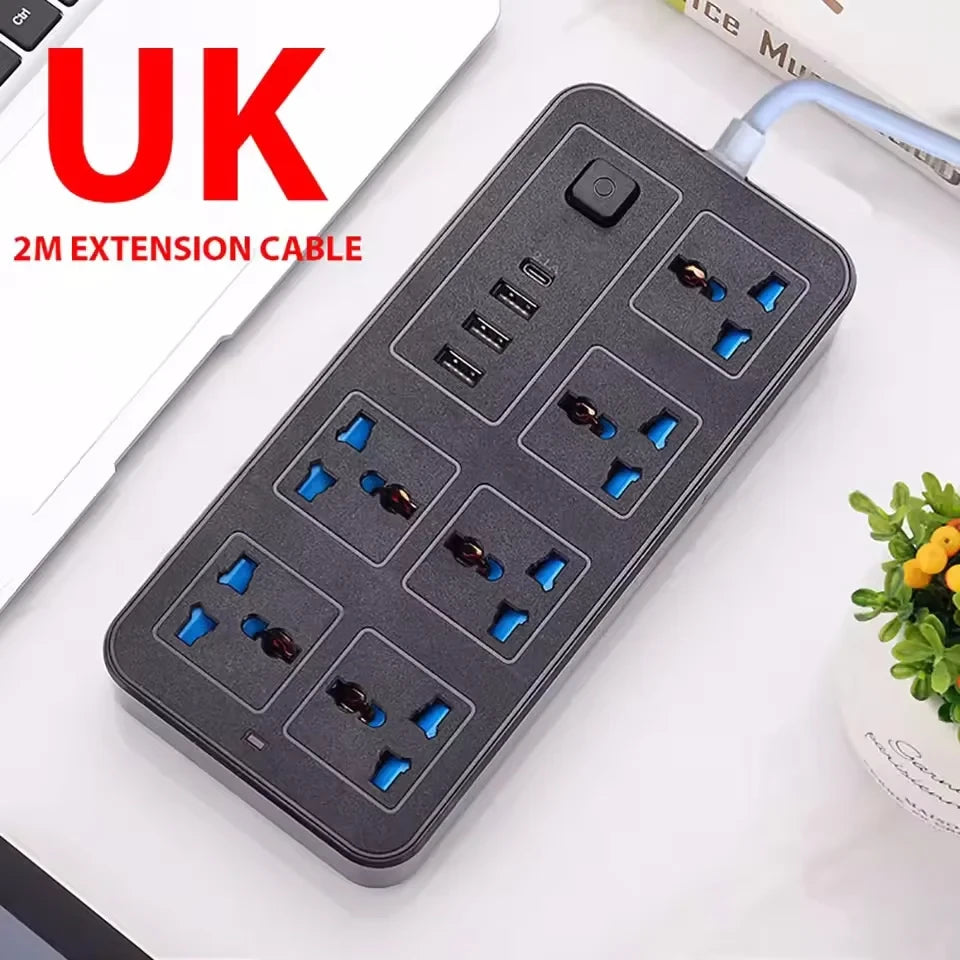 Multi-Outlet USB-C Power Strip