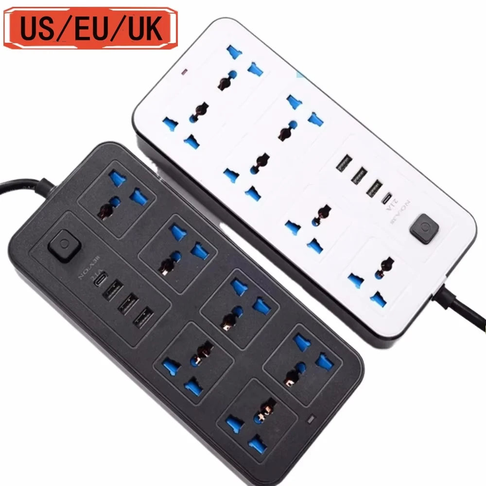Multi-Outlet USB-C Power Strip
