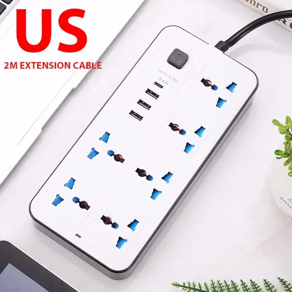 Multi-Outlet USB-C Power Strip