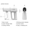 Wireless Nano Sanitizing Spray Gun K5
