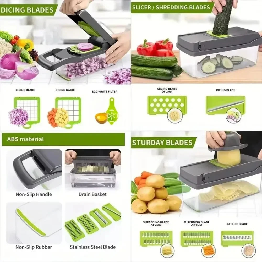 ChopMate™ 16-in-1 Vegetable Prep Set