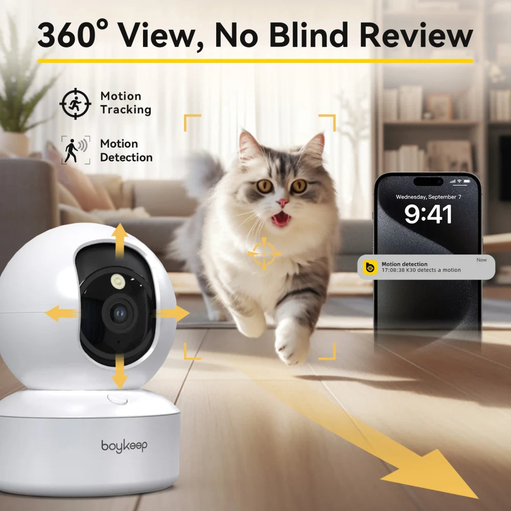 Smart 2K Indoor Security Camera