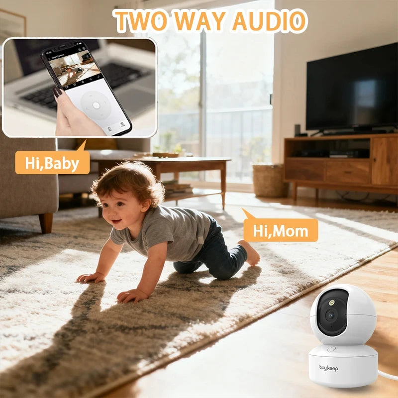 Smart 2K Indoor Security Camera