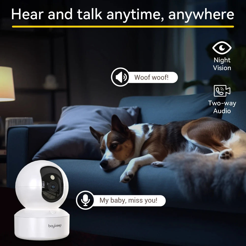 Smart 2K Indoor Security Camera